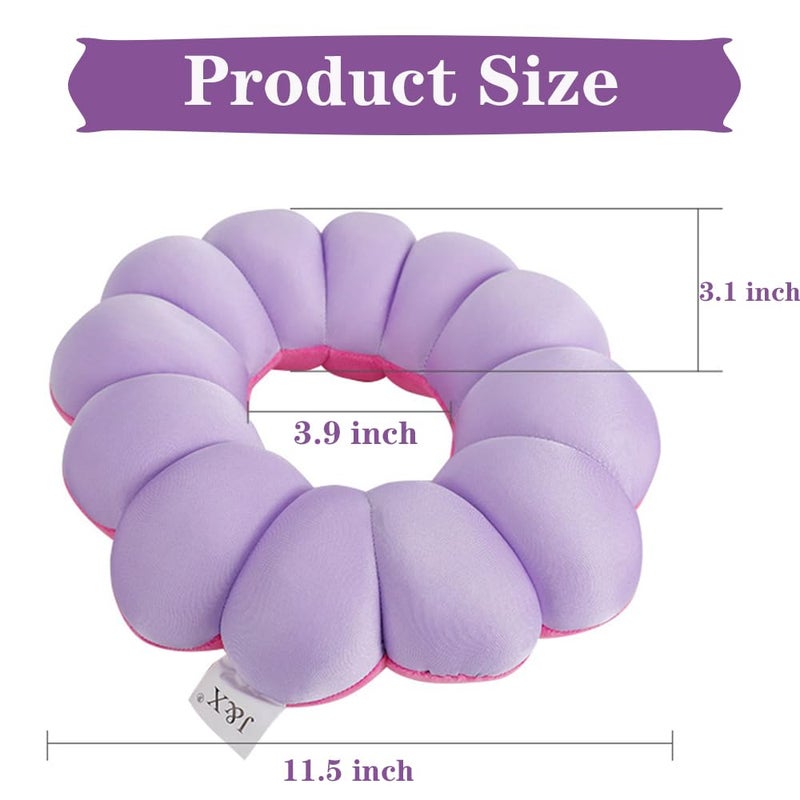 AUSTYLCO Anti Bedsore Cushion,Broken Elbow Elevation Pillow,Donut Pillow for Hand and Foot Pressure Relief,Elbow,Ankle,Leg,Hip Support Pad Green - Image 3