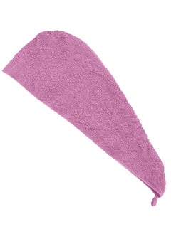 Siesta Zen Premium Quality 100% Pure Combed Cotton Soft Hair Towels, Easy Button use to hold for Women & Kids with Wet, Curly, Long, or Thick Hair, Anti frizz, Quick Dry Towel Turban, Super Ultra-Absorbent  - Image 3