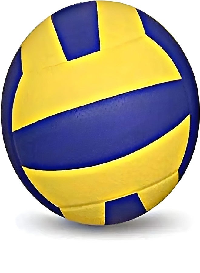 Owlix Volley Ball Volleyball - Size: 5 (Standard, Pack of 1, Yellow, Blue) - Image 1