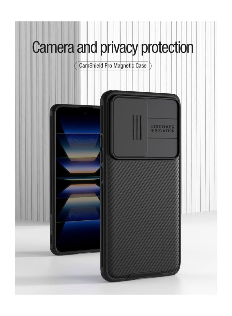 Nillkin Xiaomi Poco F5 Pro Case/Redmi K60 Pro/Redmi K60 Case Cover Camshield with Slide Camera Lens Protection PC Back & TPU Frame Bumper Protection Anti Fingerprint Case (Poco F5 Pro/Redmi k60 / K60 Pro) - Image 2
