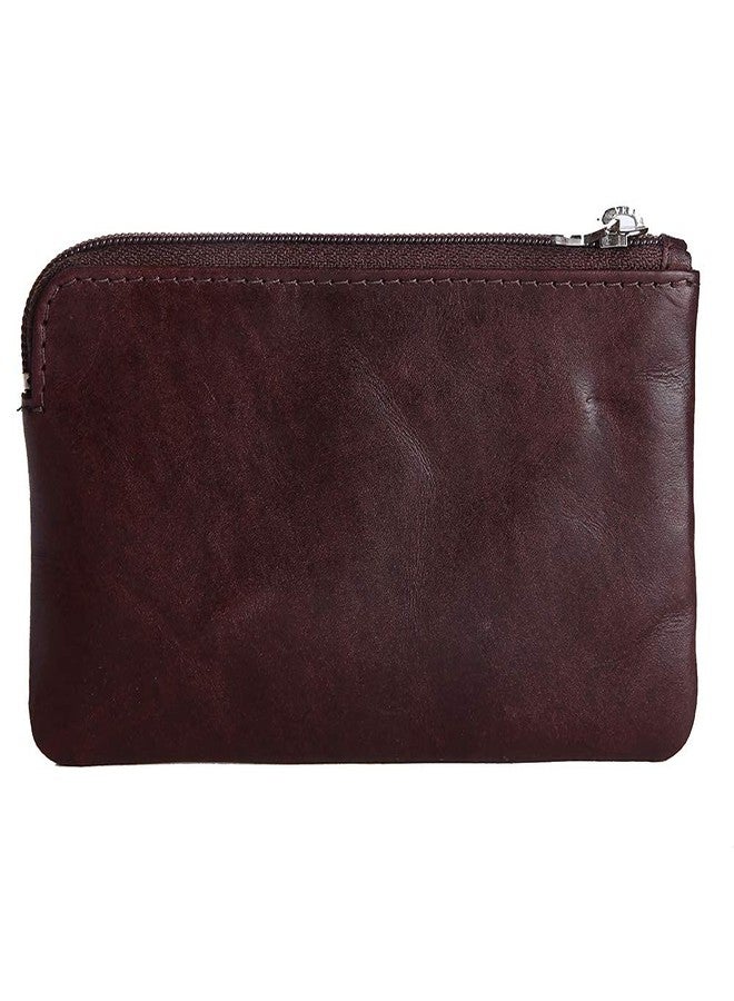 Brooklyn Bridge Genuine Leather Key Case Multi use Key and Coin Wallet with Zip Around - Image 3