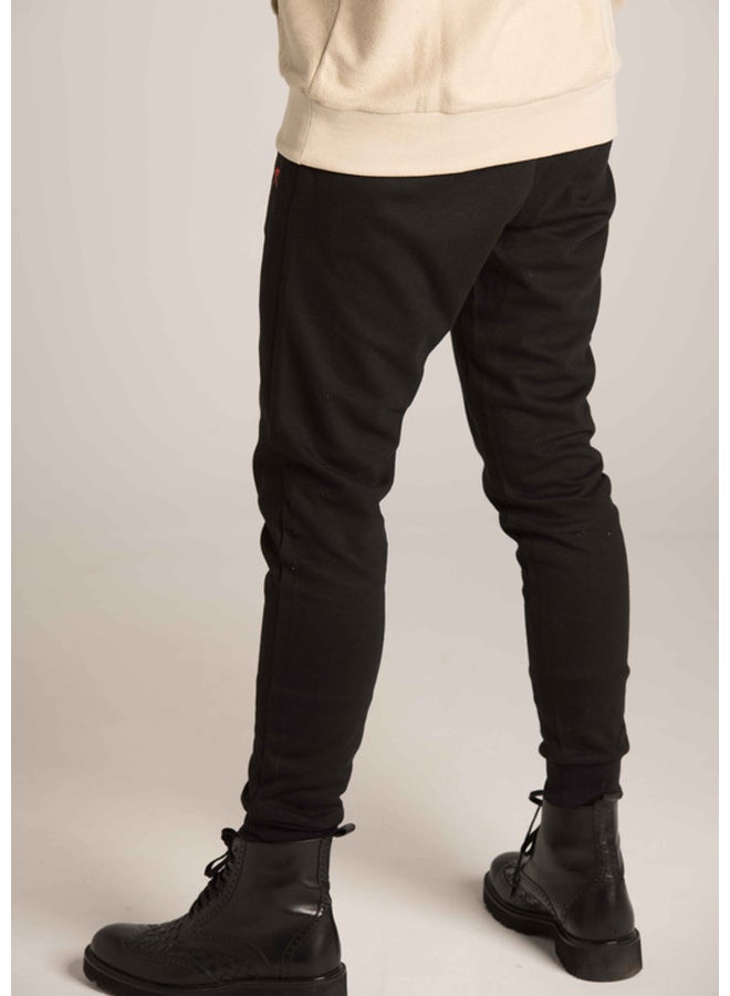 Marco Bergamo PANTS BASIC WITH CONTRAST LOGO - Image 4