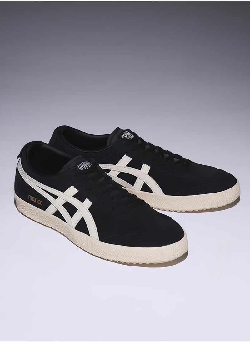 Onitsuka Tiger - Black MEXICO 66™ DELEGATION Retro Sneakers for Men and Women - Image 1