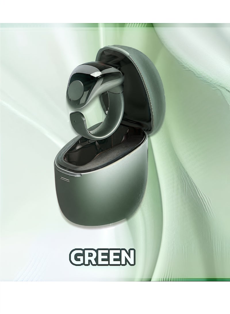 WESLAMIC iTasbih RELATION Premium Zikr Smart Ring with Charging Case, Bluetooth Digital Counter Ring with APP Control, 5 Adjustable Sizes (16-24mm), Waterproof OLED, Prayer Reminder for Muslims Best Gift for Every Occasions Eid, Hajj, Marriage, Birthday etc - Image 1