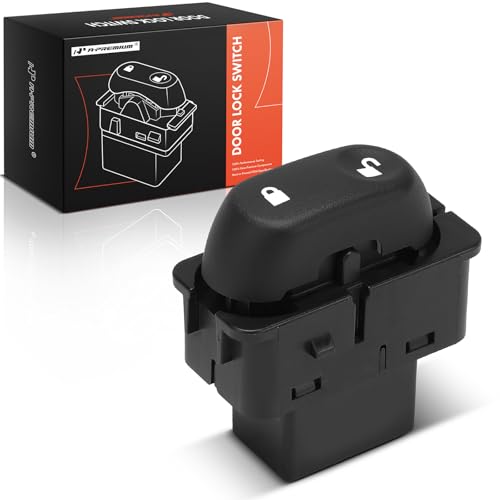 A-Premium Power Door Lock Switch with 7-Blade Compatible with Ford F-150 F-150 Heritage F-250 F-350 F-450 F-550 Super Duty Explorer Sport Trac Excursion Explorer Crown Victoria & Mercury Mountaineer - Image 1