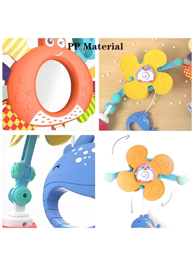 Generic - Travel Arch Bassinet Toys for Infant & Toddlers,stroller Bouncer Toy Crib Accessory for 0-12 Months Newborn ,foldable Car Seat Toys for Senses and Motor Skills Development Indoor and Outdoor - Image 1