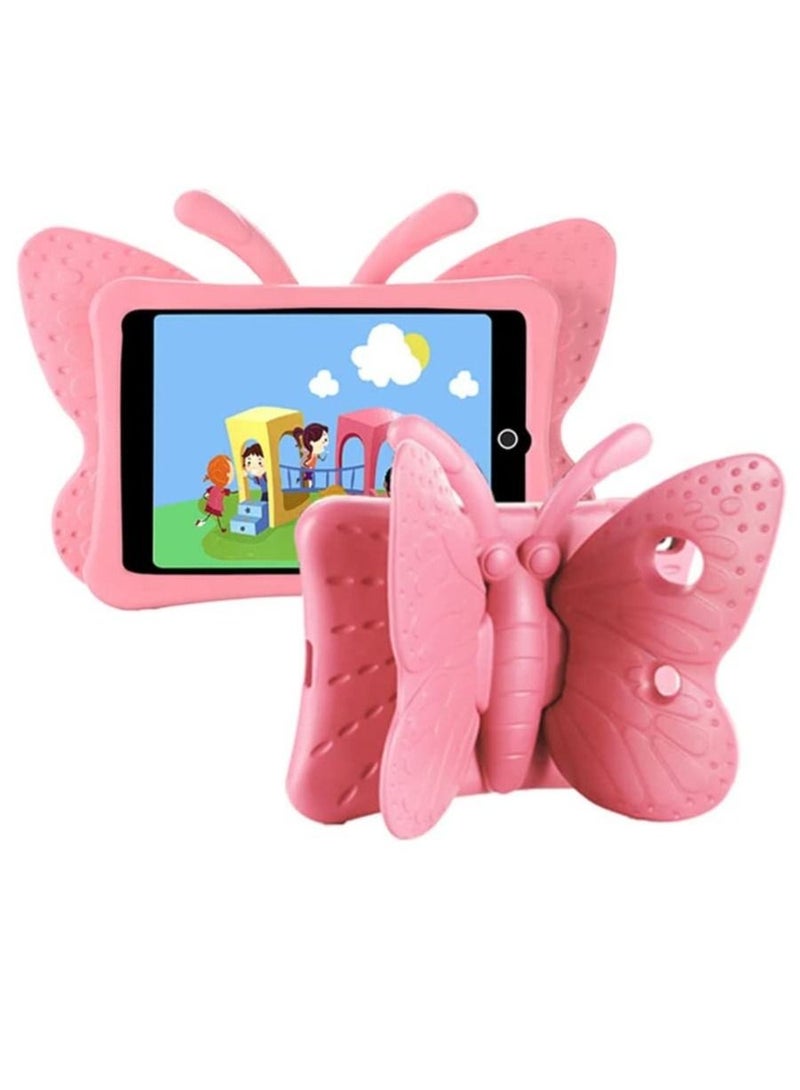 iPad 9th 8th 7th Generation Case Kids Girls, Cute Butterfly Shockproof EVA Foam Super Protection Stand Cover for iPad 2021 2020 2019 10.2" and iPad Air 3 Pro 10.5" - Image 1