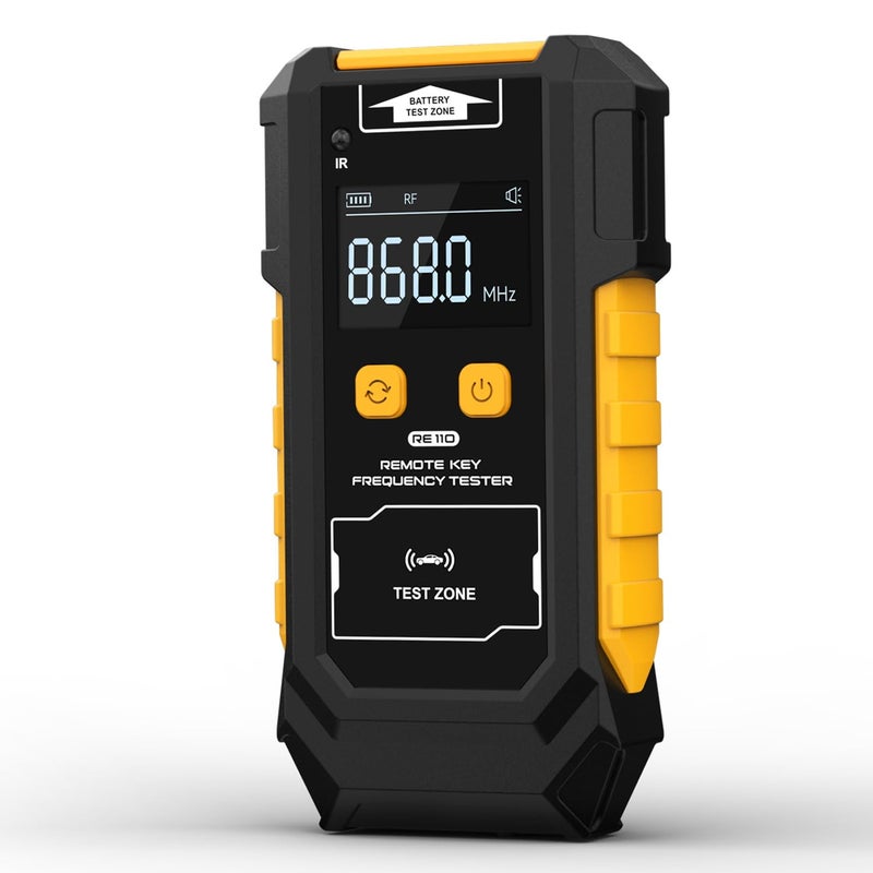 LUTIFIX 3in1 Universal Remote Key Tester with HD Display Infrared Signal Testing Key Frequency Detection Button Battery Voltage Check 315433868902MHz 2 Power Supply Methods with Bracket - Image 2