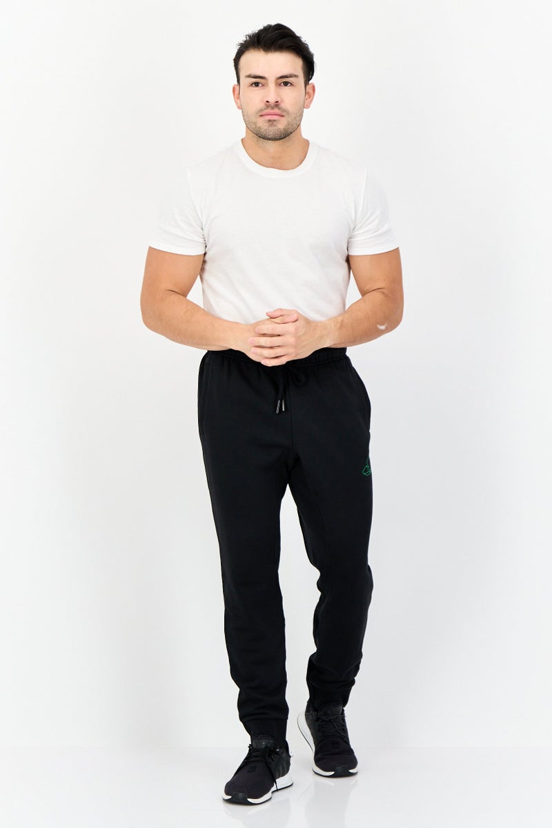 Adidas Men Sportswear Fit Brand Logo Outdoor Sweatpants, Black  - Image 2