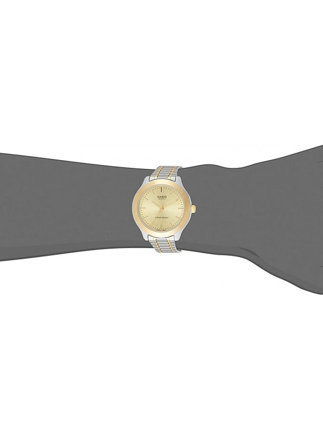 كاسيو ساعة كاسيو للسيدات Ltp-1128G-9Ardf بسوار ذهبي - Image 3