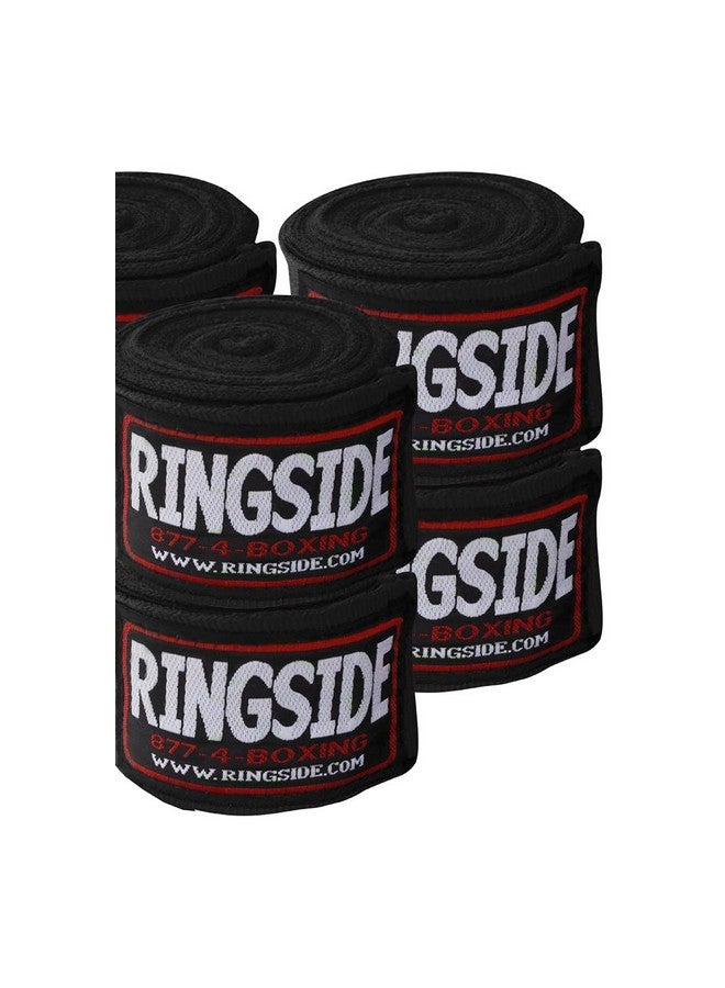 Ringside Mexican Style Boxing Hand Wraps (5 Pairs Pack), Black - Image 4