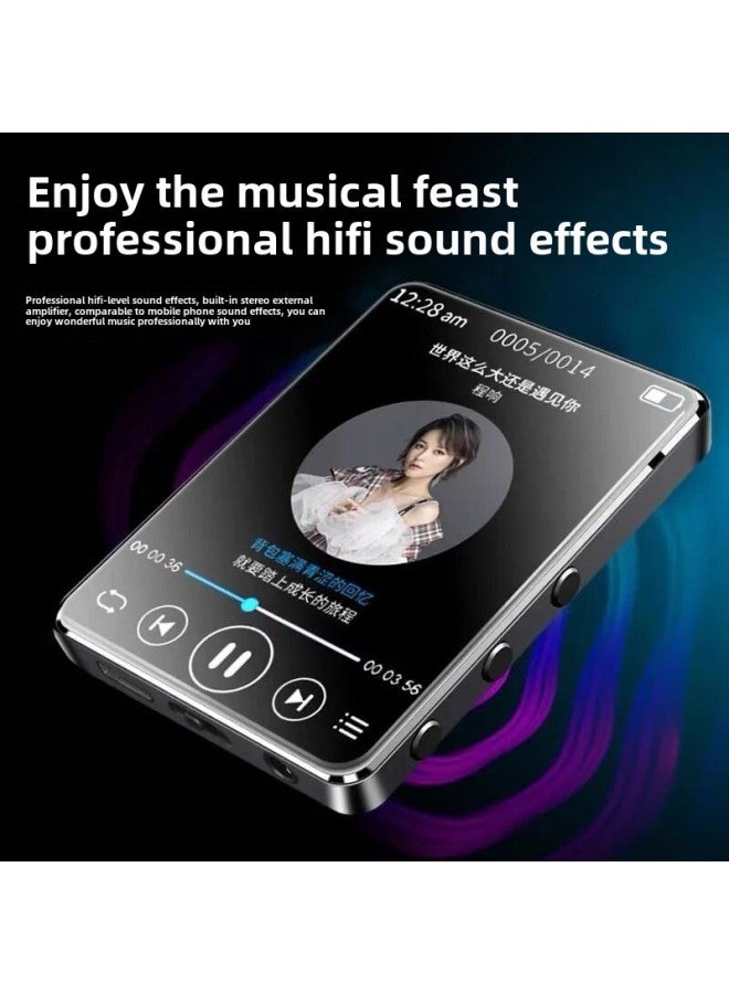 شاشة تعمل باللمس Mp3 Walkman Student Version Mp4 Bluetooth English-Chinese Dictionary E-book P5 Novel Music Player - اللون: شاشة كاملة 2.0 بوصة [قاموس شاشة تعمل باللمس + بلوتوث] - السعة: 20 جيجابايت - مجموعة كاملة من الهدايا - Image 5