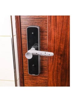 Generic Silicone Door Handle Stopper Cover 3 Pieces Random Colors  - Image 5