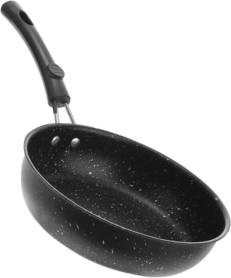 Small Egg Skillet 17Cm Maifan Stone Nonstick Frying Pan for Induction Cooktops Household Kitchen Cookware Pan for Frying Eggs and Pastries - Image 1