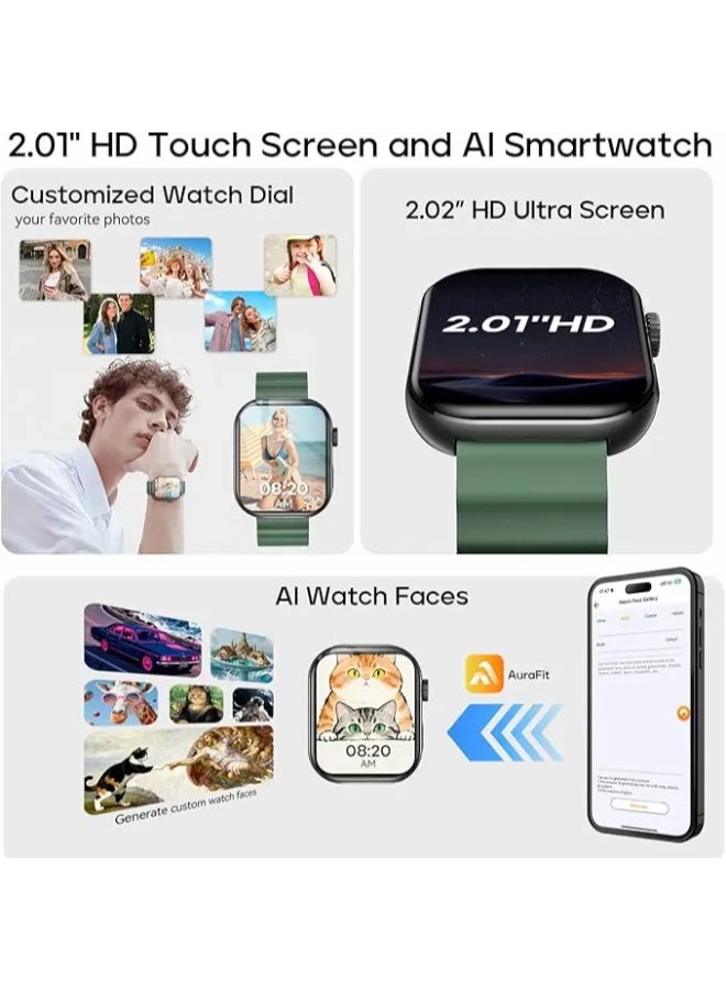 Aurafit Smart Watch – F39 Pro – AI Technology (ChatGPT) | Advanced Health & Sleep Tracking | Strong Battery | Compatible with Android & iOS - Image 4