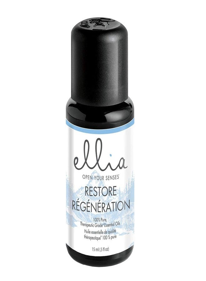 HoMedics Ellia Diffuser Essential Oil | Restore Blend| 15ml, 100% Pure, Therapeutic Grade - Image 1