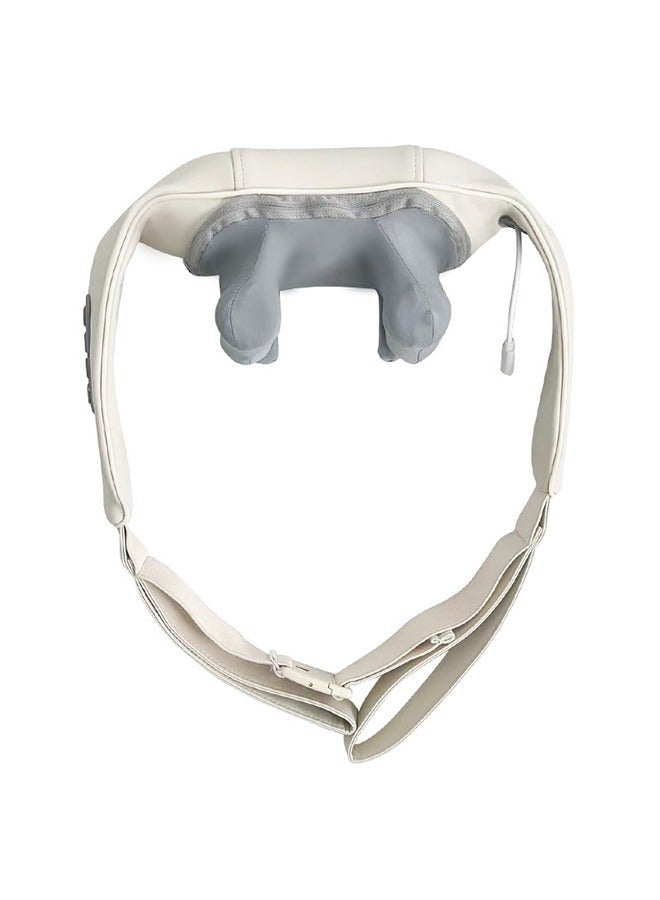 Arabest Neck Massage Mini kneading electric shiatsu shoulder and neck massager infrared heating kneading massage shawl trapezius massage for Neck, Back, Shoulder, Foot and Leg, Deep Tissue 3D Kneading Massager for Relax Muscles at Home and Offie,Neck Masssager for Women and Men - Image 3
