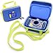 CASEMATIX Camera Case Compatible with VTech KidiZoom Camera and Camera Accessories with Shoulder Strap and Padded Interior Divider Blue Travel Case Only - Image 2