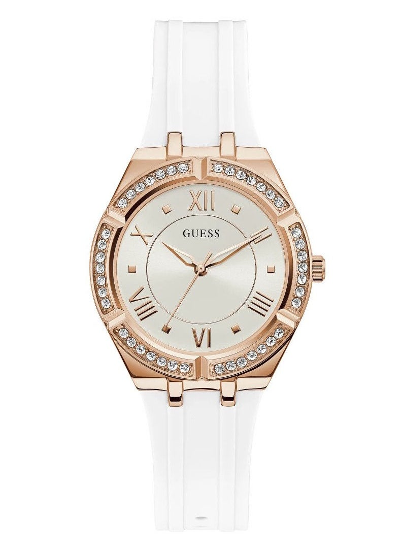 GUESS - Guess 36MM Woman's Crystal Accented Watch GW0034L2 - Image 1