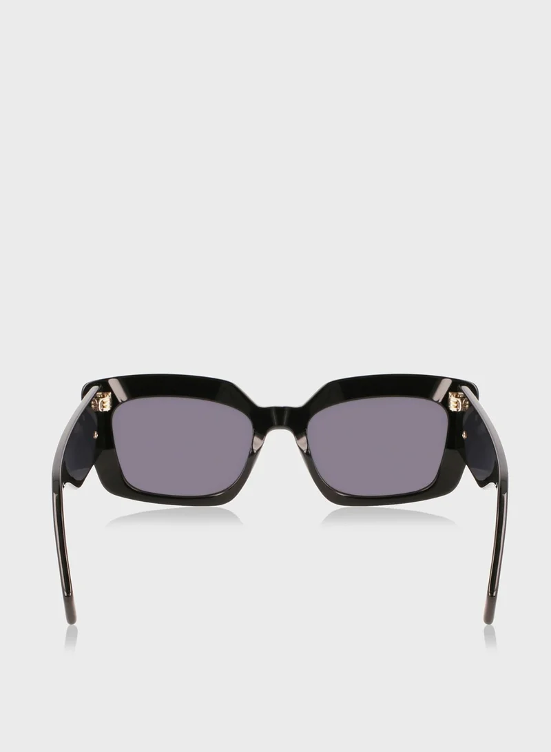 LANVIN Modified Rectangle Sunglasses