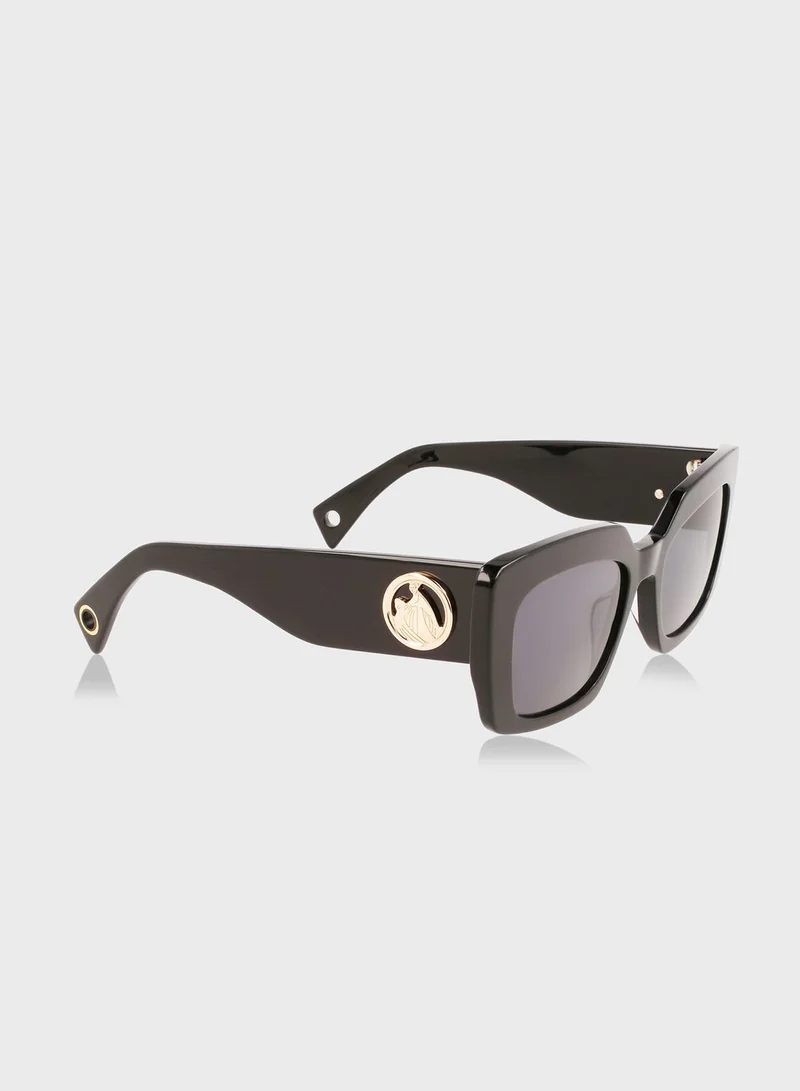 LANVIN Modified Rectangle Sunglasses