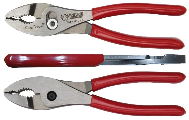 Wilde Tool G263FP.NP/CC Flush Fastener 8" Slip Joint Pliers-Polished - Image 4