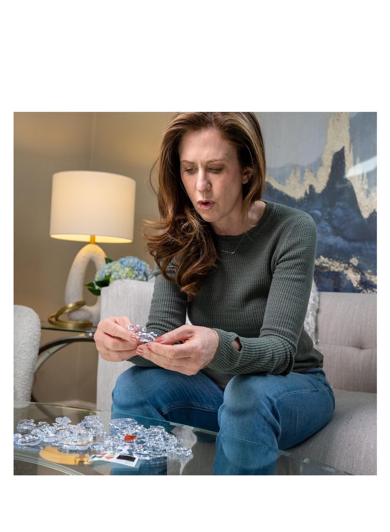 BePuzzled | Peanuts Snoopy and Woodstock Original 3D Crystal Puzzle, Ages 12 and Up - Image 3