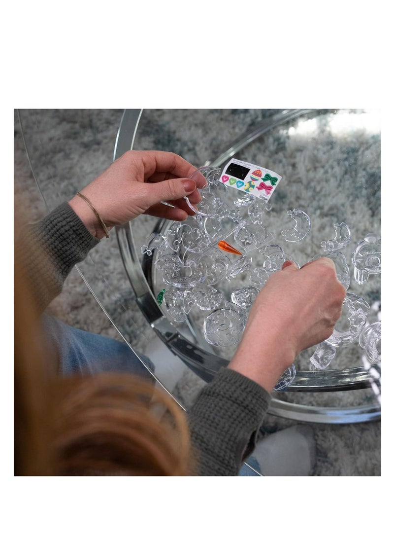 BePuzzled | Peanuts Snoopy and Woodstock Original 3D Crystal Puzzle, Ages 12 and Up - Image 4