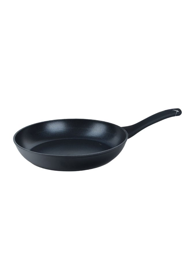 Trust Non-Stick Aluminium Frying Pan With Heat Resistant Handle Black 26cm - Image 1