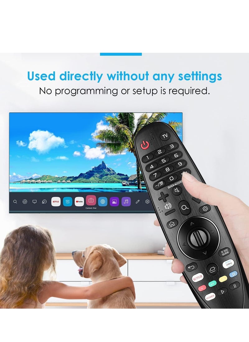 Universal Remote Control for LG Smart TV – Compatible with All LG TV Models (No Voice Function, No Pointer Function) – Battery Included