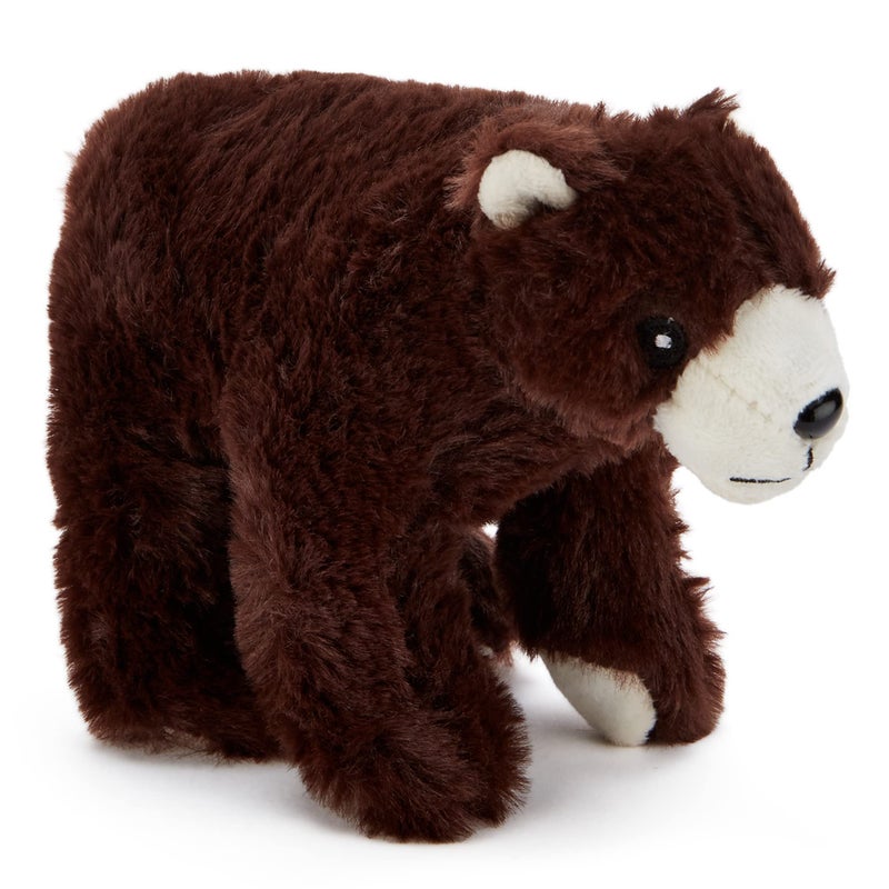 Zappi Co Children's Soft Cuddly Plush Toy Animal - Perfect Perfect Soft Snuggly Playtime Companions for Children (12-15cm /5-6") (Brown Bear) - Image 1