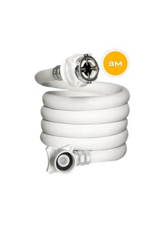 1 Piece Automatic Washing Machine Water Hose Inlet Pipe Snap-Fit Connection Faucet For Home Water Injection Pipe (3M)