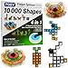 TOSY Magnet Fidget Spinner Glow 16 Blocks 3in1 Toy Transformable Fidget Spinner InfinityPuzzle Cube Easter Basket Stuffers Gift for KidsAdults Glowing STEM Sensory Stress Relief - Image 3