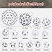 CiaraQ DND Polyhedral Dice Set 15pcs D4D100 Game Dice with Dice Bag for Dungeons and Dragons Role Playing Table Games White Black - Image 4