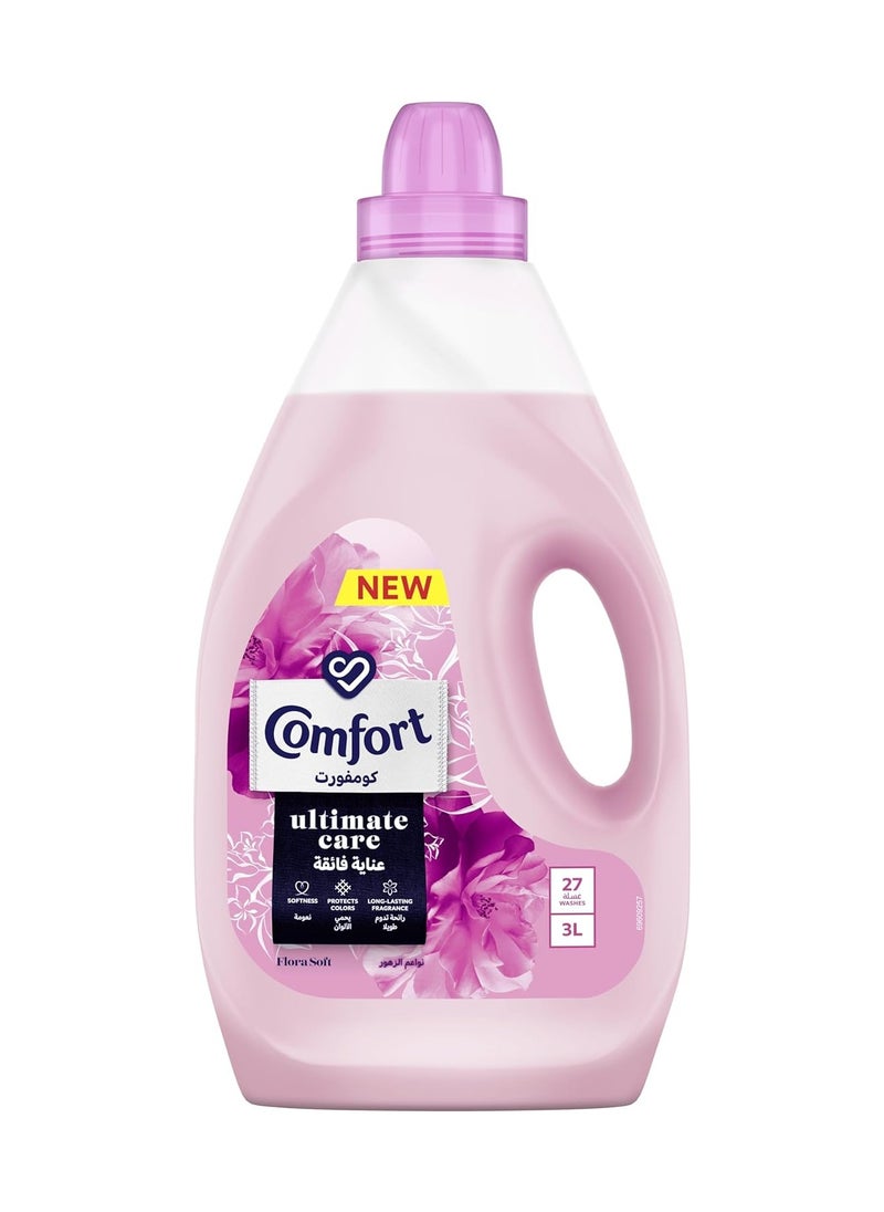 Comfort Comfort Fabric Softener, Floral Softness, Pink, 3L 