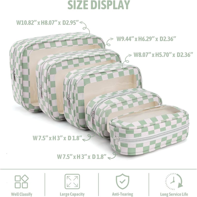 YOPCDJ Diaper Bag Pouches, Green, 5PCS - Image 3