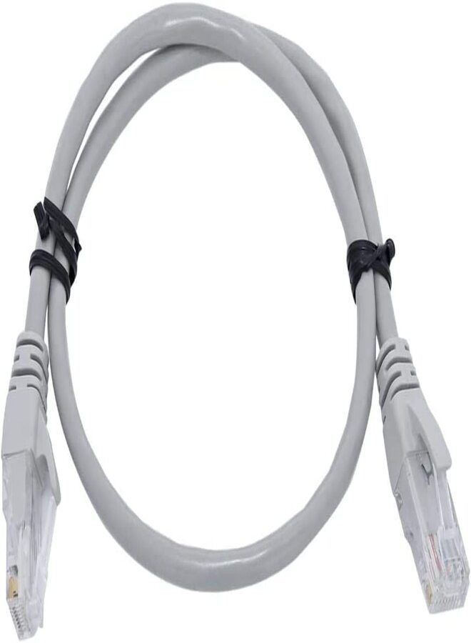 DKURVE® Cat6 GREY Ethernet Crossover Cable - (5M) - Image 1