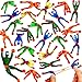 AugToy 35PCS Sticky Wall Climbers Climbing Man Sticky Toys Ninja Party Favors Fidget Sensory Toy Egg Fillers Goodie Bags Bulk Classroom Treasure Box Prizes Pinata Treat Easter Birthday Gift for Boy Girl - Image 2
