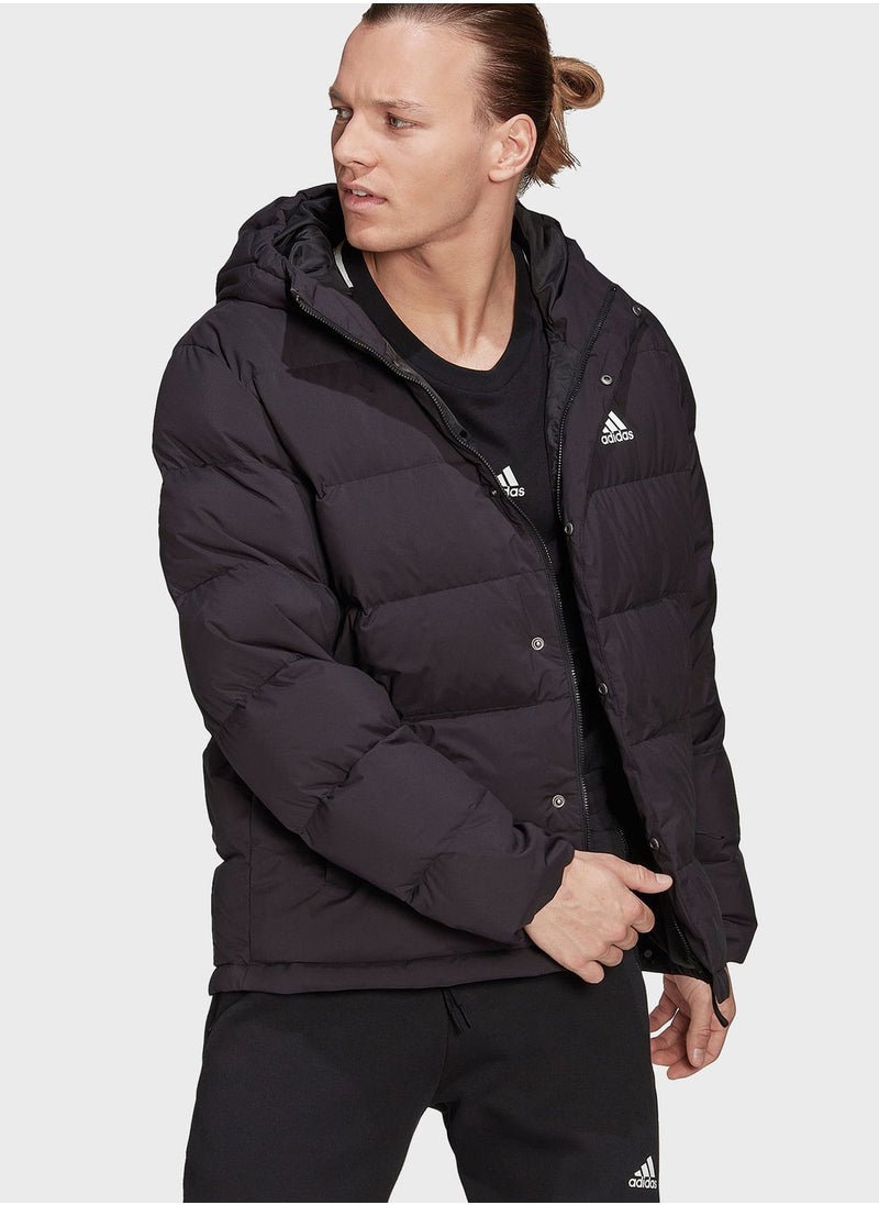 Adidas - Helionic Hooded Down Jacket - Image 1