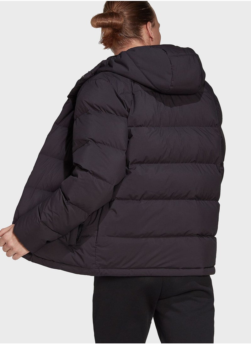 Adidas - Helionic Hooded Down Jacket - Image 1