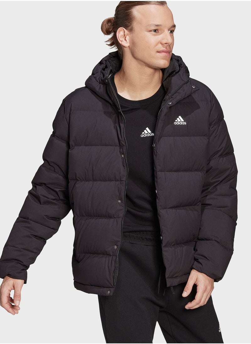 Adidas - Helionic Hooded Down Jacket - Image 1