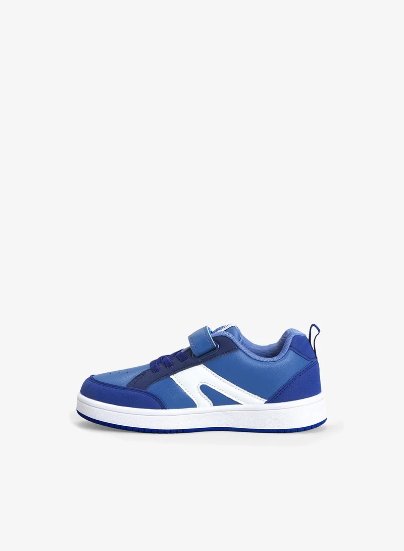 Bonfino Bonfino Velcro Closure Sneakers - Blue