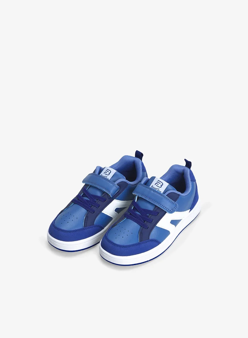 Bonfino Bonfino Velcro Closure Sneakers - Blue