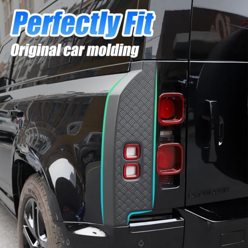 EVGoXMods Tail Light Cover Anti-Scratch Guard Compatible with Land Rover Defender 90 110 130 2025 2024 2023 2022 2021, Body Armor Protector Trim Accessories - Image 4