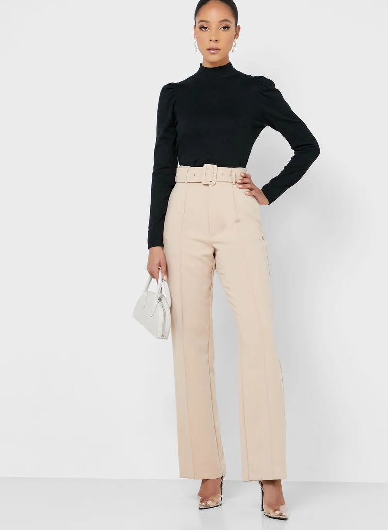 Missguided Puff Sleeve Top