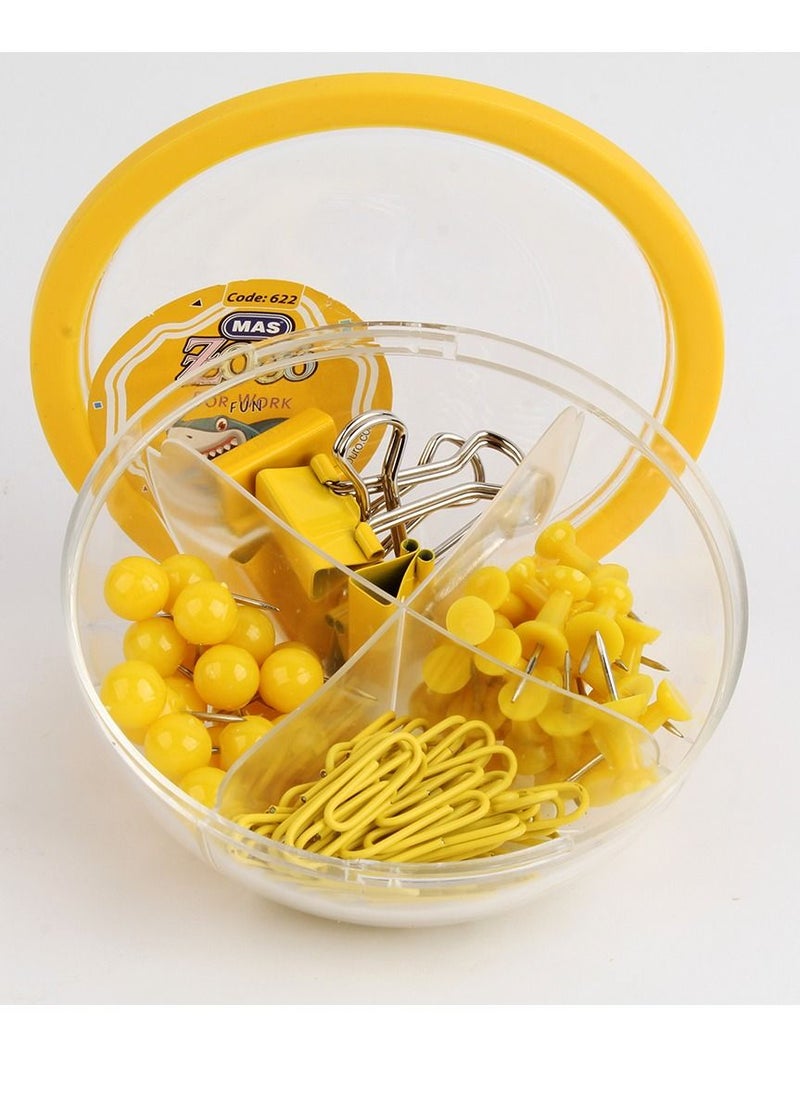 MAS Mas Zoo Mixed Set Clear Box yellow  - Image 1