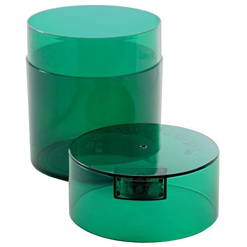 Coffeevac 1/2 lb - The Ultimate Vacuum Sealed Coffee Container, Green Tint Cap & Body - Image 2