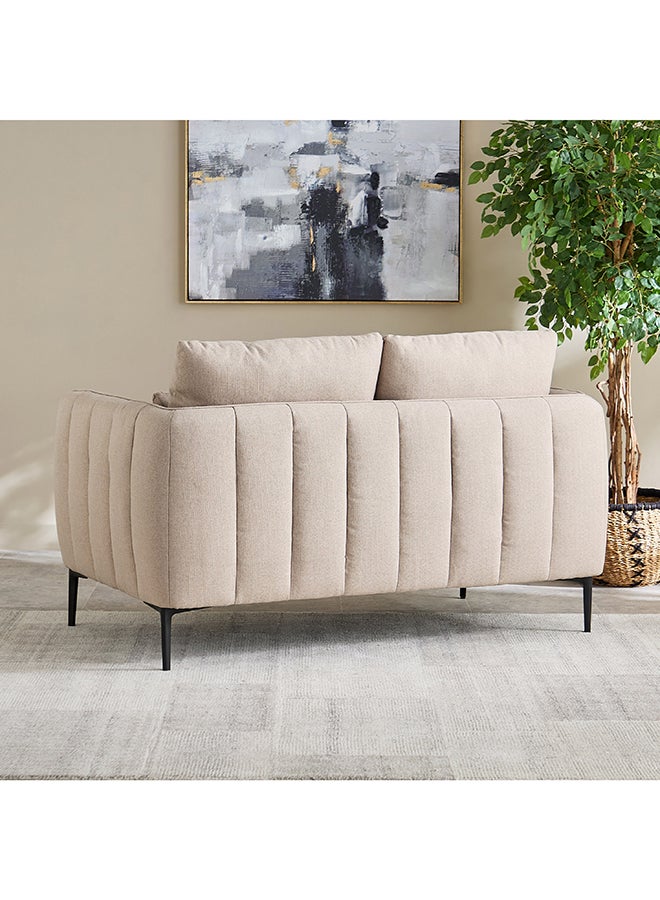 Home Box Stefan 2-Seater Fabric Sofa with 2 Cushions - Image 3