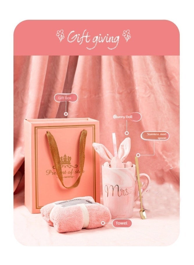 Neox Birthday Gift for Girls Woman,Gifts Set for Ladies and Girls  Gift Basket for Mother's Day & Eid Gift Basket for Girls,Sister,Mom,Wife,Girlfriend and Friends ,Pink Luxury Gift Box for Mother , Women's Gift Set for Ramadan - Image 4