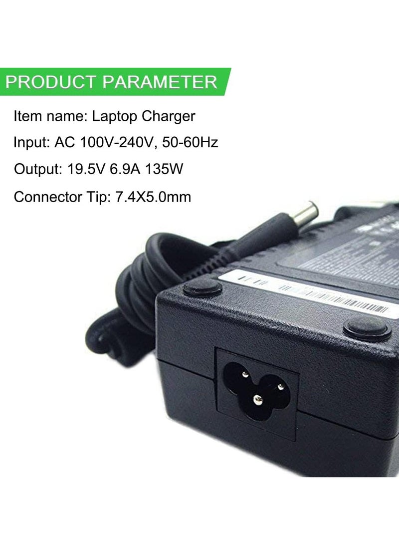 Max Power 19.5V 6.9A 135W 7.4X5.0mm Replacement Power Adapter Charger for HP Compaq All-In-One 8200 8000 DC7800 DC7900 HSTNN-LA01-E - Image 3